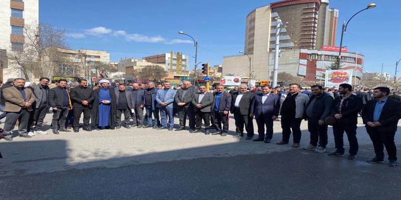 حضور پرشور جامعه مهندسان در راهپیماوی روز جهانی قدس1404/01/